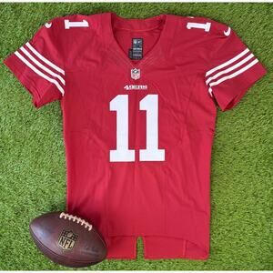 San Francisco 49ers Alex Smith Team Issued 2012 Nike Football NFL Game Jersey 46